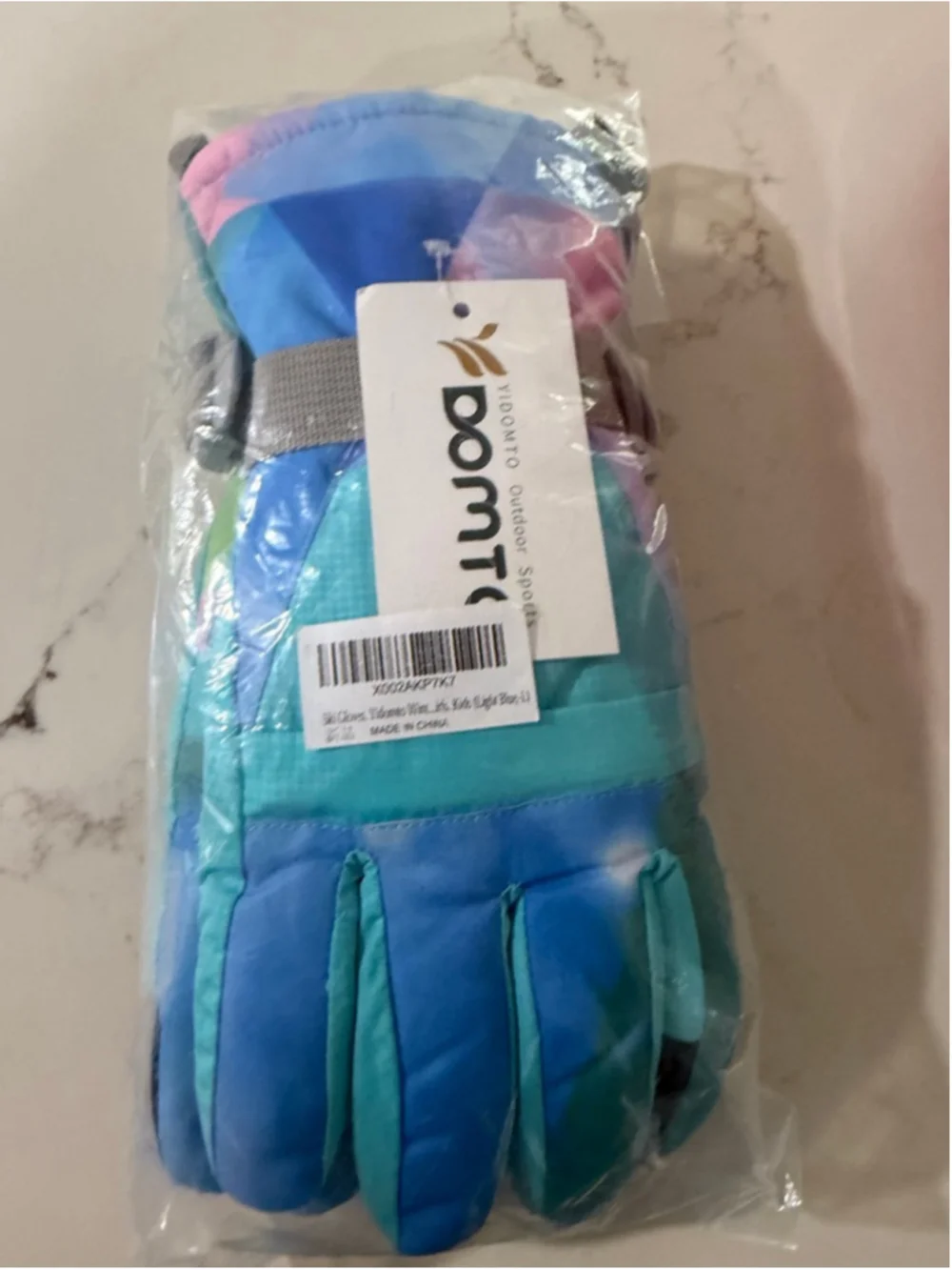 NEW Ski Unisex Waterproof Thermal Winter Snow Gloves Touchscreen Pocket L